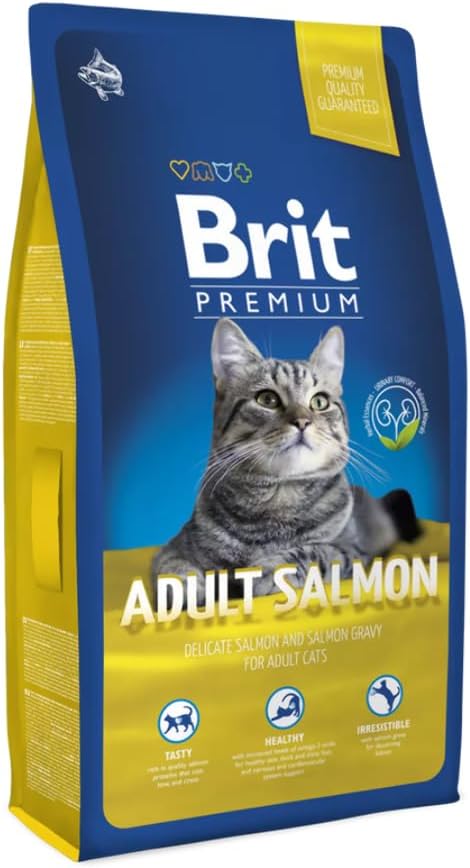 Brit Premium Cat Adult Salmon 15 kg clinicavetdream