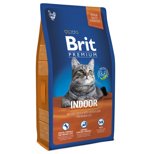 Brit Premium Indoor Gato Adulto 2 formatos 15 kg 8 kg clinicavetdream